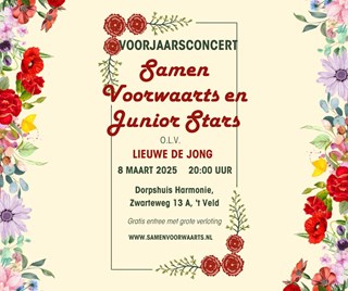 Voorjaarsconcert (Facebook-bericht)